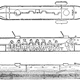 Bocetos del H. L. Hunley. Wikimedia Commons